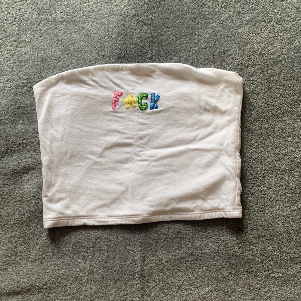 f🌼ck tube top size small
